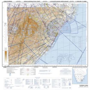 Durban Map - 1:1000000