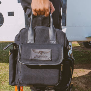 43 Flight Bag - Charcoal Canvas